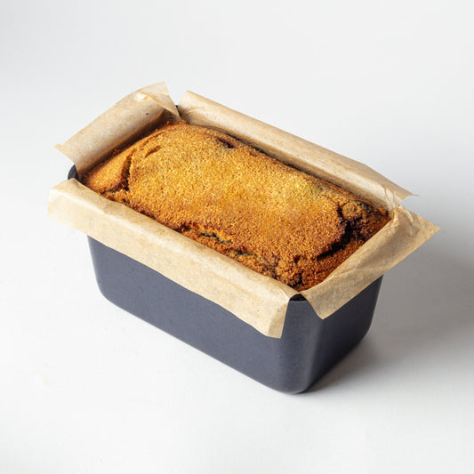 Keto Toasted Coconut Loaf with Mixed Berries
