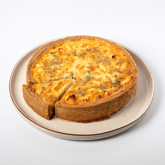 Butternut Squash, Almond Feta & Sage Quiche