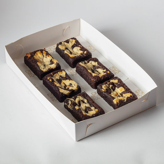 Salted Tahini Brownies